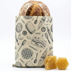 Br�dpose med bivoks fra �kologiske bistader 29x40 cm