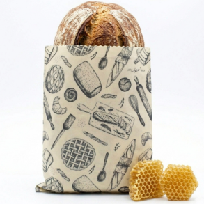 Br�dpose med bivoks fra �kologiske bistader 25x32 cm