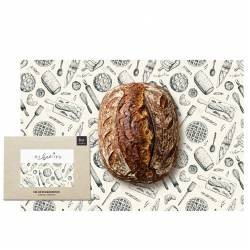 Br�dpapir bivoks fra �kologiske bistader 40x60 cm