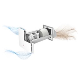 Ventilator med varmegenvinding str. 3