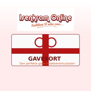 Gavekort til Isenkram Online (gyldig i 3 �r fra k�bsdatoen)