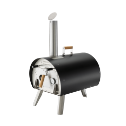 Trfyret ovn ogs til pizza og koldrygning