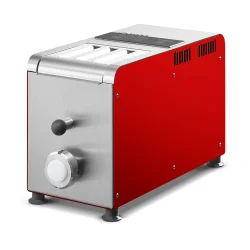 Pastamaskine med mixer, til ekstruderede pastatyper, r�d