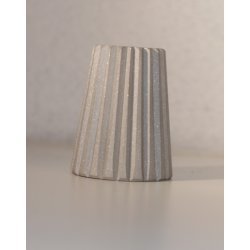 Krustade jern enkelt, med riller og trhndtag