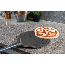Pizzaspade, Evoluzione perforeret rund 30-36  cm