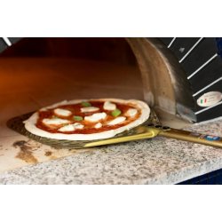 Pizzaspade, GOLD perforeret 36-50 cm