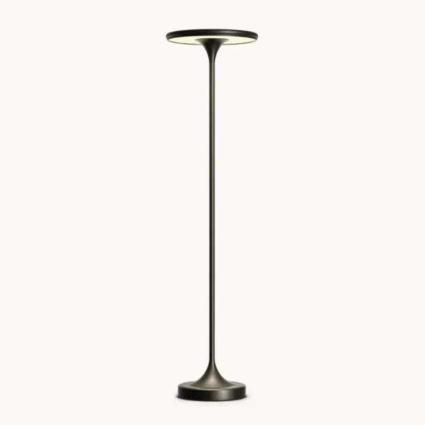 LED gulvlampe Copenhagen, sort