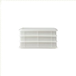 Pizza / dej h�vekasse 3 stk. 30x40 cm 7 cm med 1 l�g