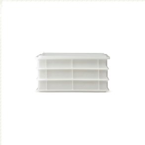 Pizza / dej h�vekasse 3 stk. 20x30 cm 10 cm med 1 l�g