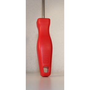 Krustadejern enkelt, glat med plasthndtag