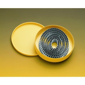 Udstikker ovale, glatte og med takker