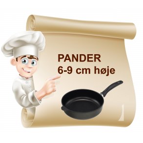 Dybe pander 6-9 cm