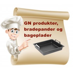GN, Brade- og bageplader