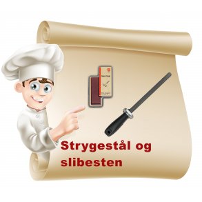 Strygestl og slibesten